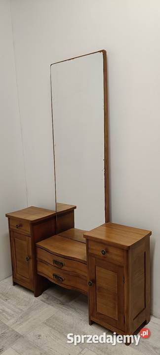 toaletka art deco z lustrem vintage design Radomsko