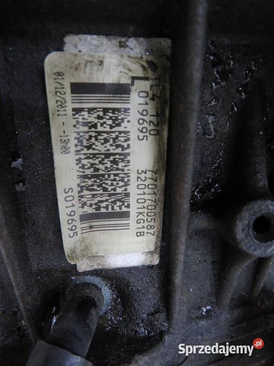 SKRZYNIA BIEGÓW JUKE F15 15 DCI TL4120