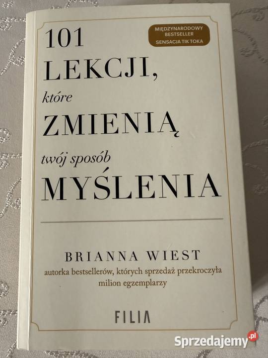 Brianna Wiest 101 lekcji które zmienią Twój śląskie Czerwionka-Leszczyny sprzedam