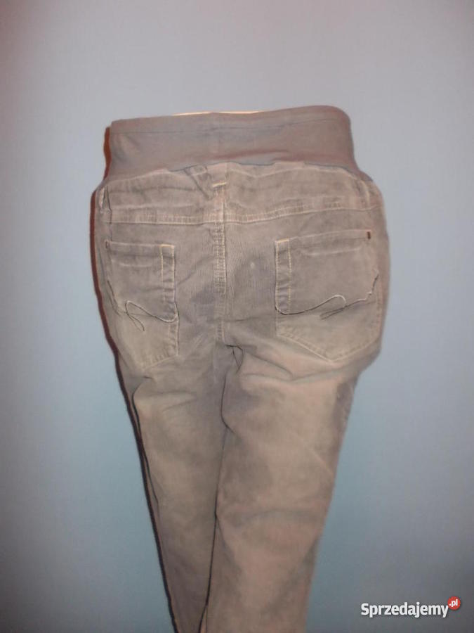 MIMI MATERNITY spodnie sztruksy ciążowe 40 Rozgart sprzedam