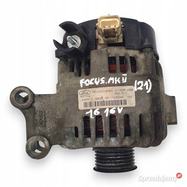 ALTERNATOR Ford Focus MK2 C 16 16V DENSO lubelskie Chełm sprzedam