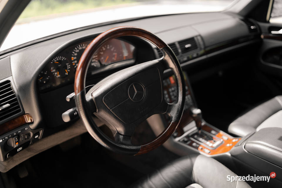 MercedesBenz Klasa S 600 L srebrny Kraków