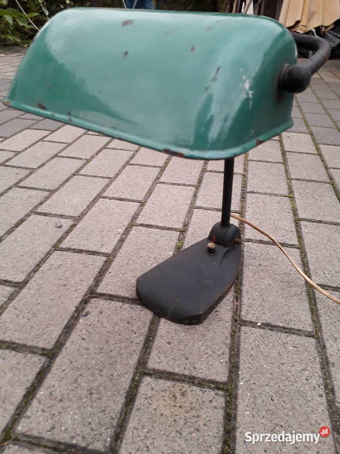 Lampa bankierska bauhaus art deco loft mazowieckie Warszawa sprzedam