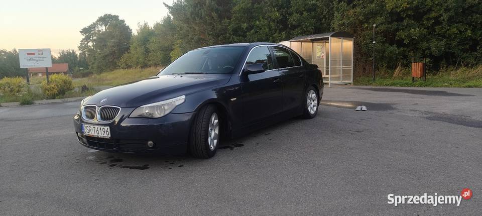 BMW e60 525i 25 benzyna z gazem Seria 5 Środa Śląska sprzedam