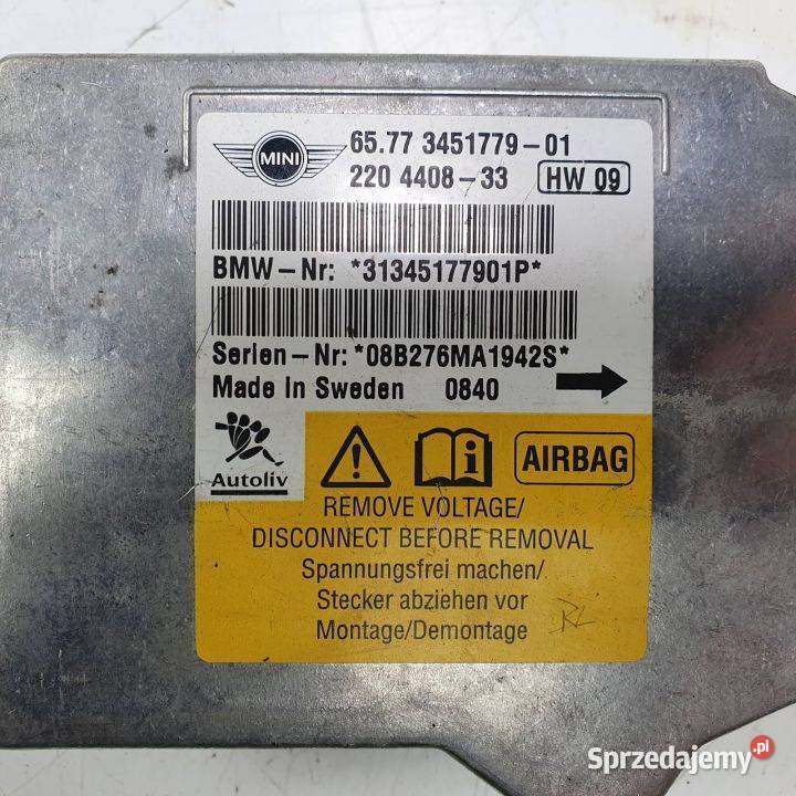 MODUŁ MINI COOPER S R56 220440833 osobowe Lipno