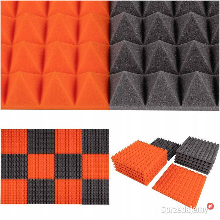 Pianka wygłuszająca piramidka akustyczna panele Łąki