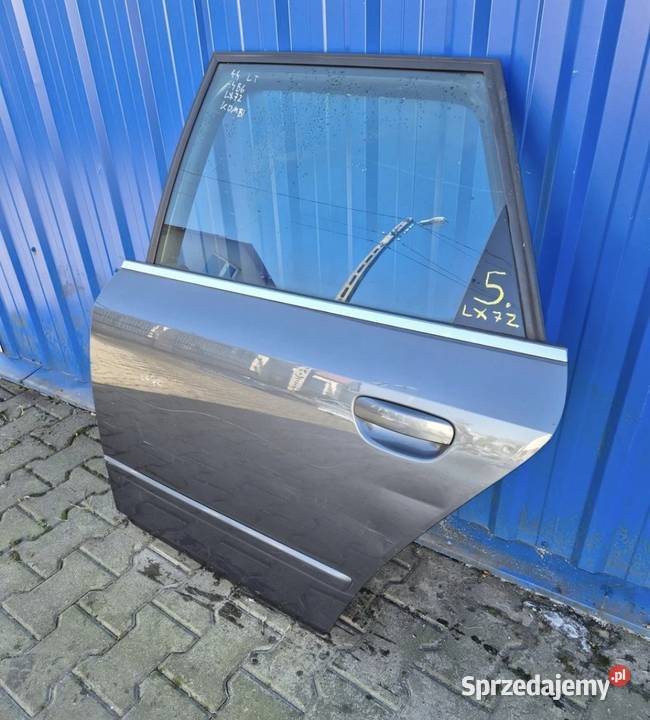 5 DRZWI TYŁ LEWY TYLNE LEWE AUDI A4 B6 KOMBI Karoseria Działoszyce