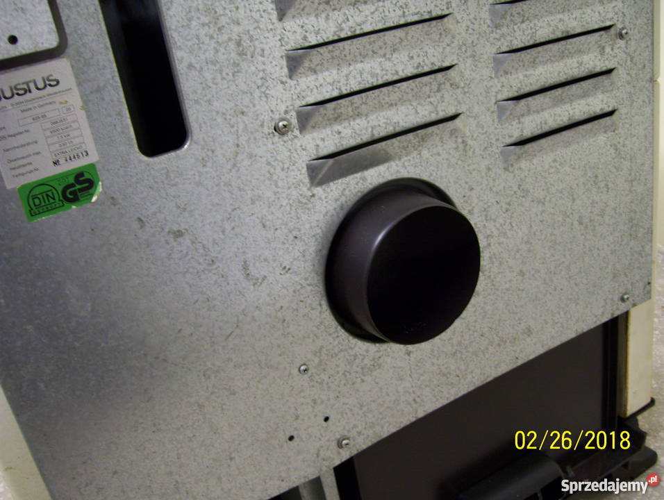 Piecyk kominek koza na olej opałowy 75 kW Łask