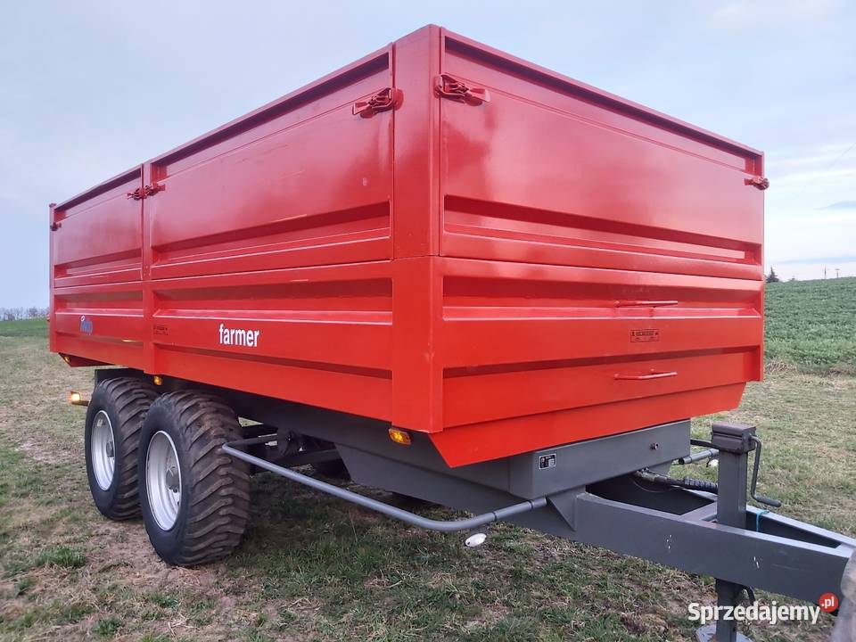 Przyczepa wywrotka tandem Kimadan Farmer 14 Jabłonowo Pomorskie