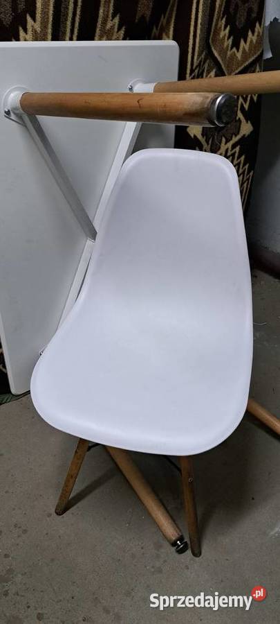 stół stolik biały drewniane nogi prostokąt Warszawa
