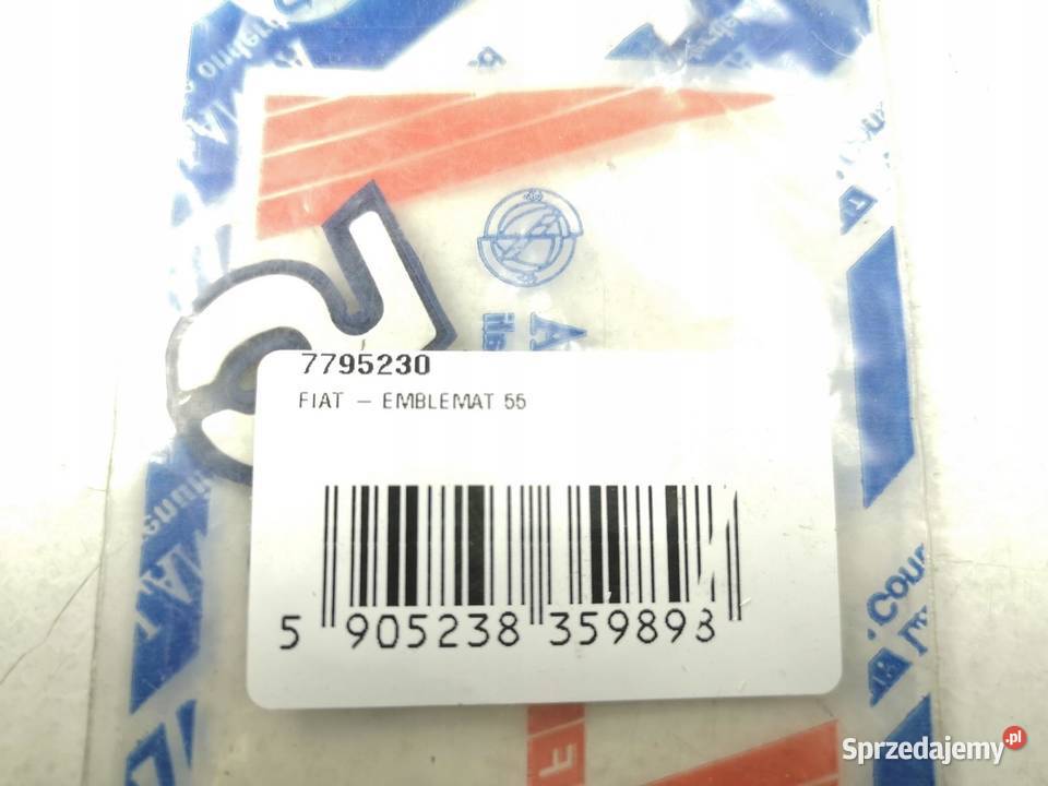 EMBLEMAT 55 FIAT PUNTO 19931999 ORYGINAŁ ASO