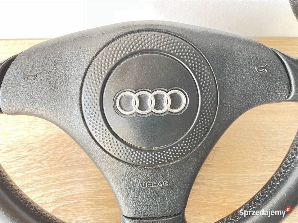 Kierownica skórzana trójramienna Audi a4 a6 a8 Kierownice lubelskie Chełm sprzedam