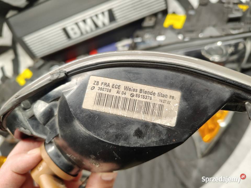 Bmw e46 Lift kierunek prawy biały oryginał Motoryzacja Aleksandrów Łódzki