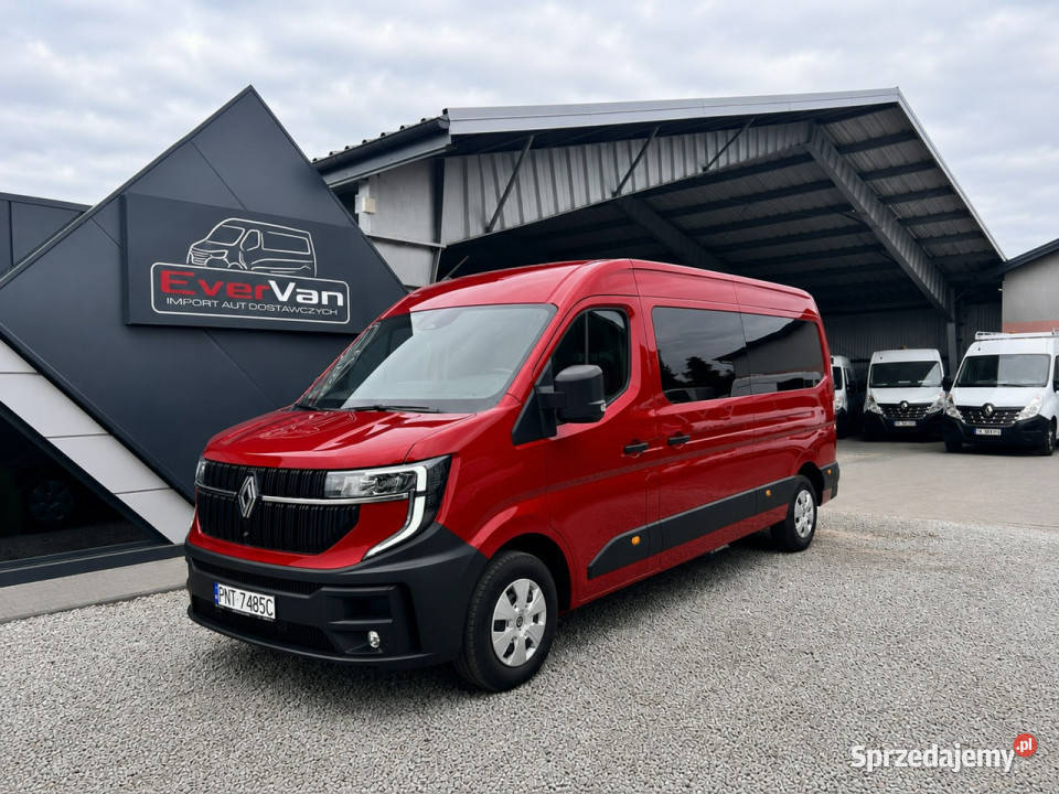 Renault Master 9 osobowy 2026r nowy 2lata gniazdo AUX Warszawa
