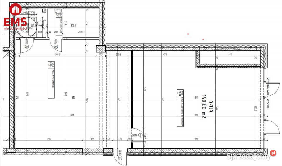 Lokal 1406m2 Białystok 74zł/m2 Sprzedaż