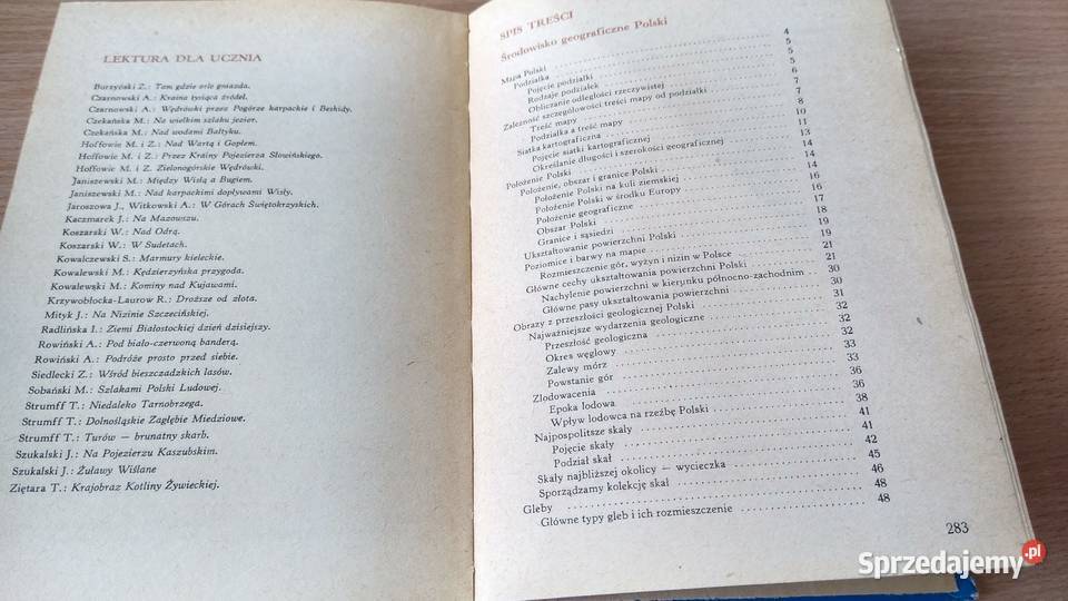 Geografia Polski VI klasa 6 podręcznik Jan Mityk Gdańsk