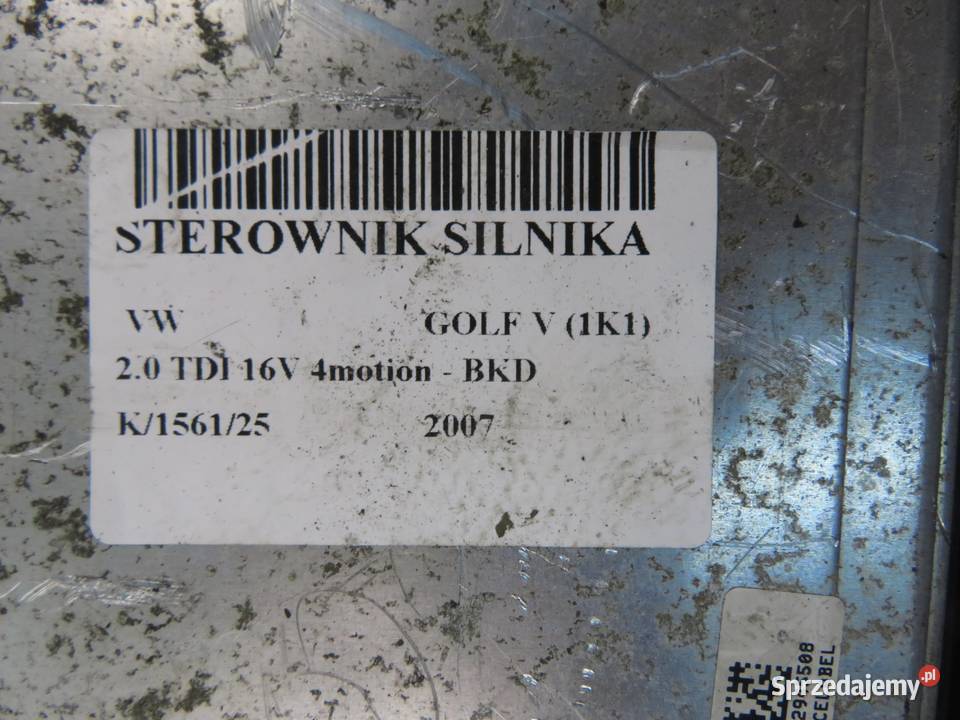STEROWNIK VW GOLF V 20 TDI 16V 03G906021PP