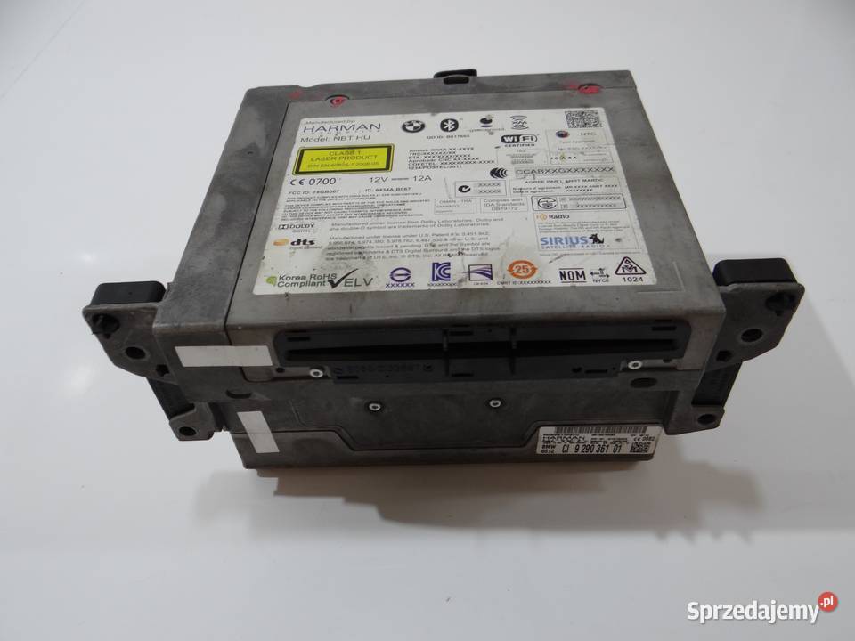 RADIO CD NAWIGACJA BMW F10 F11 9290361 Strzyżewice