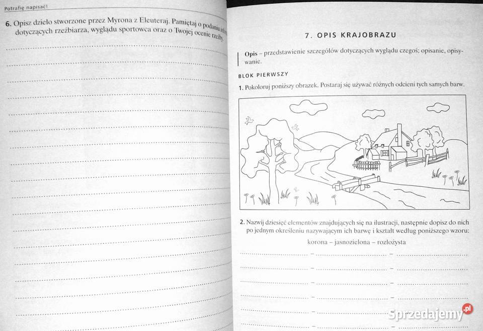 Potrafię napisać Ćwiczenia językowe uczniów klas Chełm