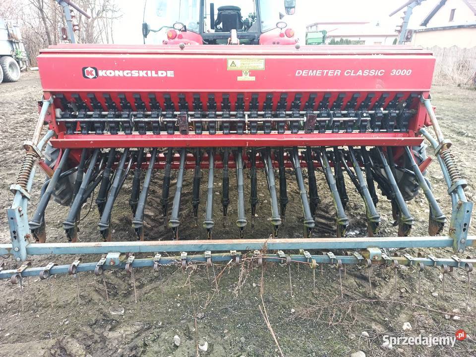 Agregat uprawowosiewny AgroMaszKongskilde nieuszkodzony