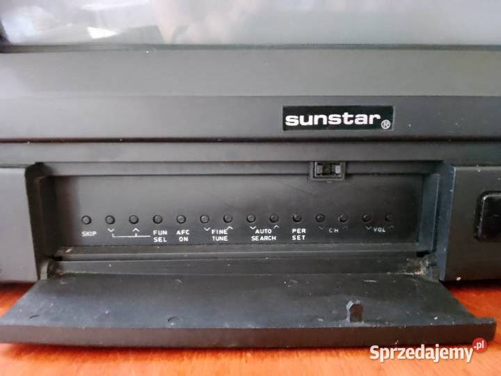 Stary przenośny telewizor Sunstar 21 Telewizory Bełchatów