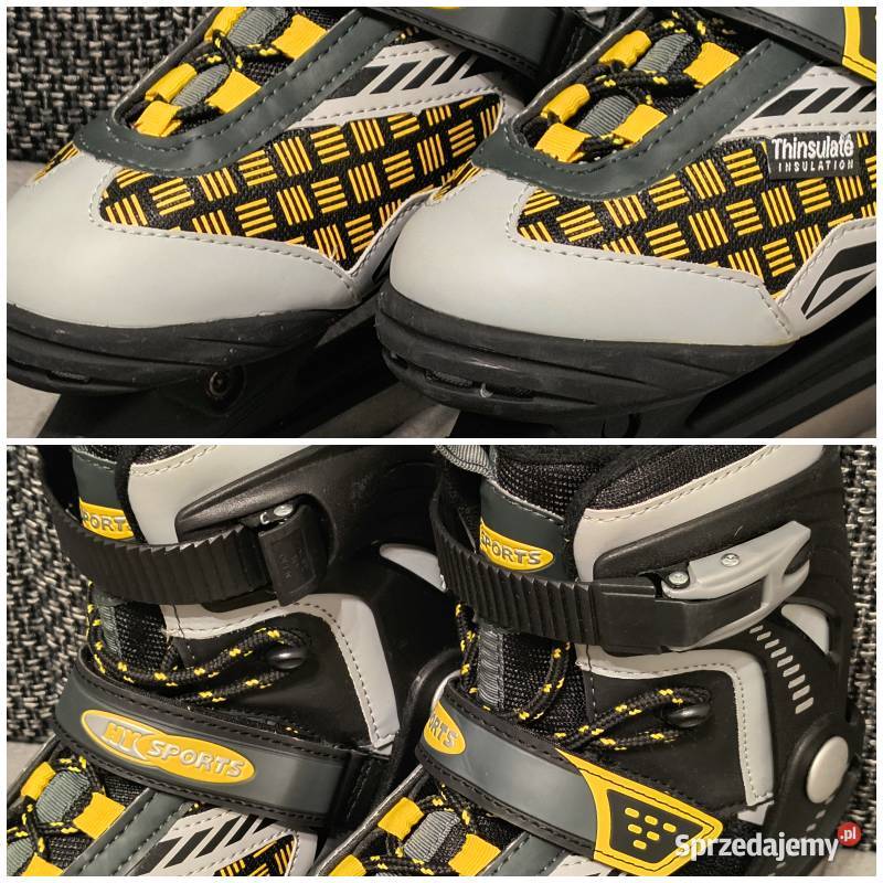 Łyżwy hokejowe Hy Sports rozmiar 380 wkładki 245 Łyżwiarstwo i hokej Piotrków Trybunalski sprzedam