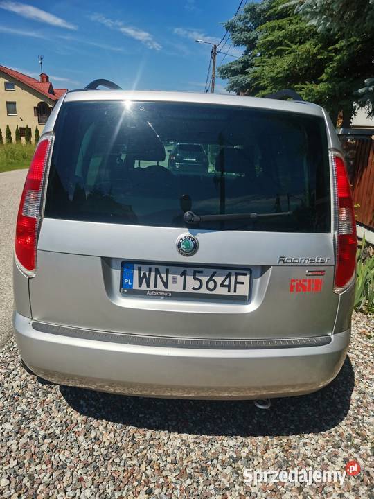 Skoda ROOMSTER 19 TDI 160 tempomat alusy klima 160KM mazowieckie Przasnysz