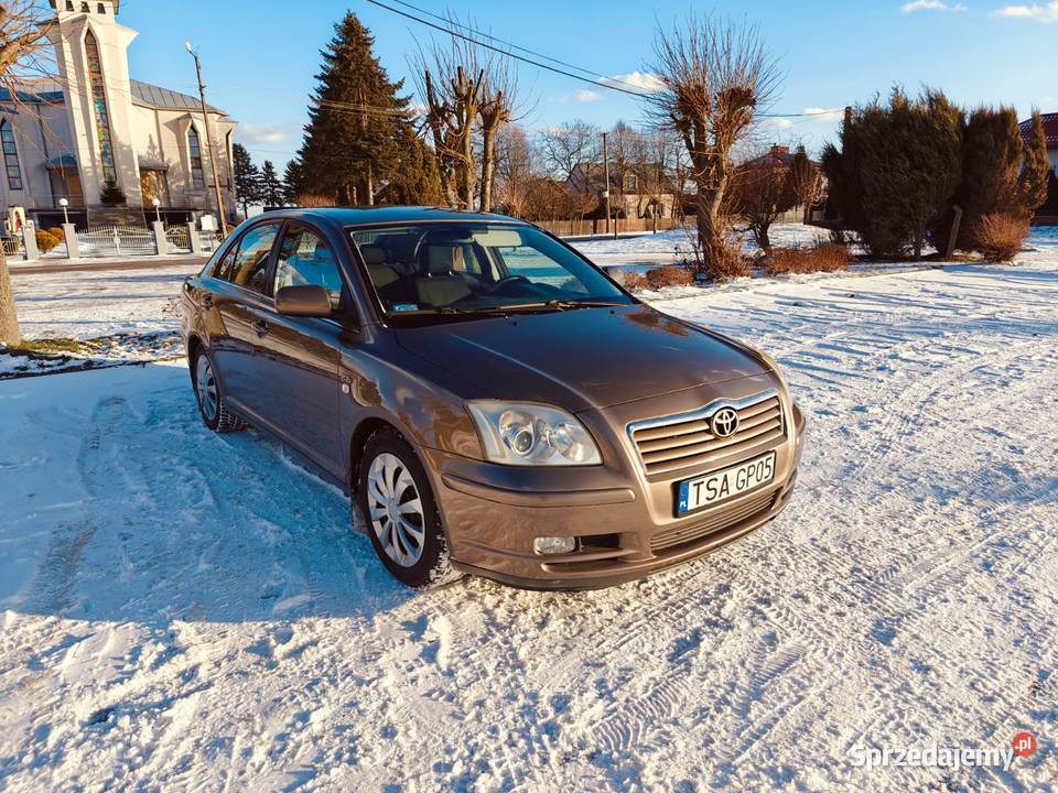 Toyota Avensis T25 20 D4D liftback doinwestowana wielofunkcyjna kierownica