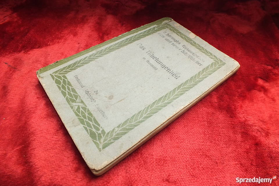 Stara książka z początku XX wieku lubuskie Żary