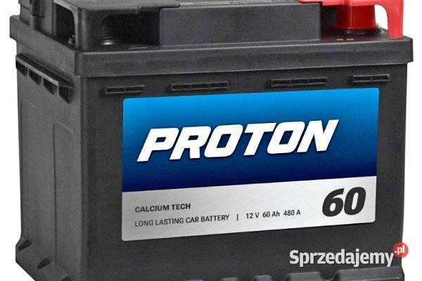 Akumulator 12V 60Ah 480A osobowe Swarzędz