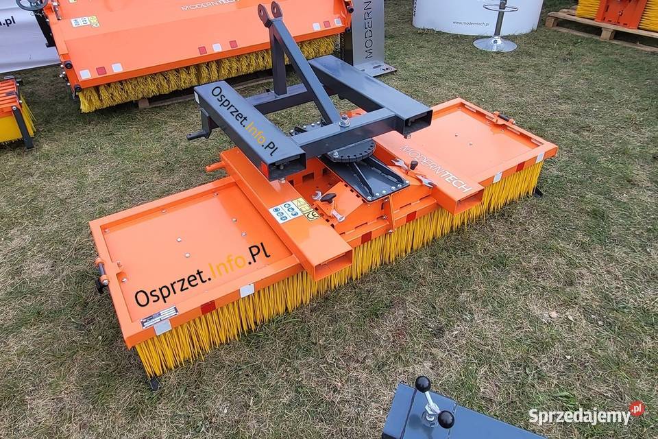 Skrętna zamiatarka szczotkowa ZLP LONG 200 widły Katowice