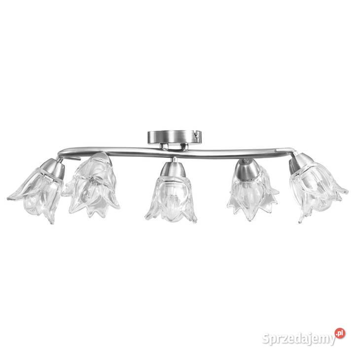 Lampa sufitowa ze szklanymi kloszami na 5 Pozostałe Warszawa sprzedam
