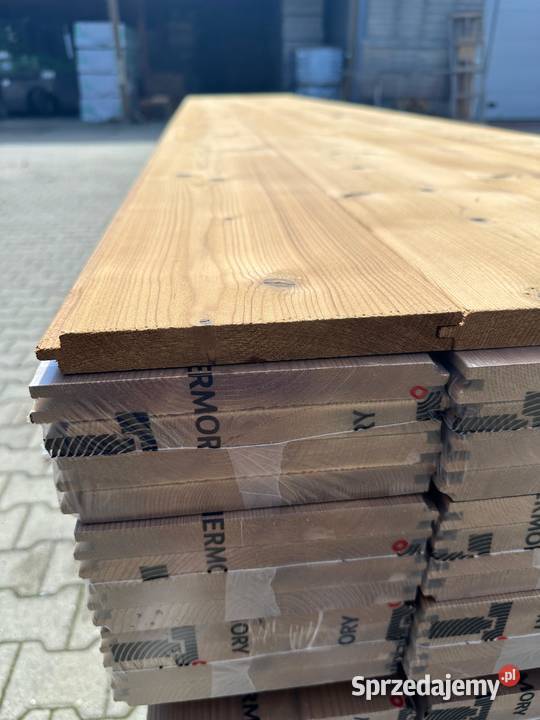 Deska Elewacyjna drewniana Thermo Świerk Prusice