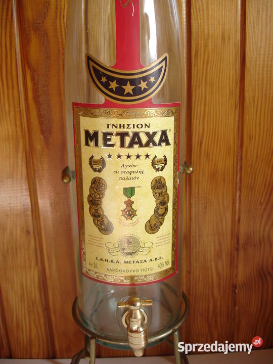 Butelka METAXA 3L Zielona Góra