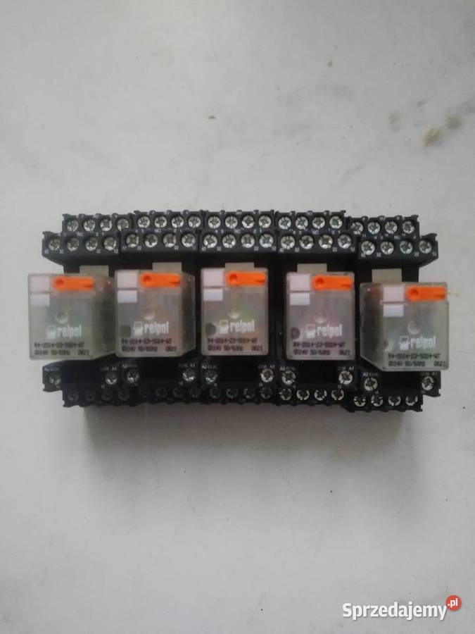 Przekaźnik Relpol GZT4 5 z gniazdamiNowe wielkopolskie Poznań