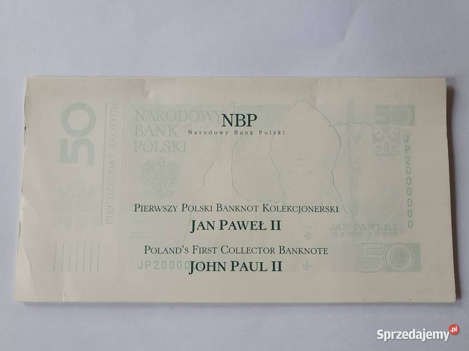 JP II 50 2006 idealny stan menniczy Kolekcja Andrychów