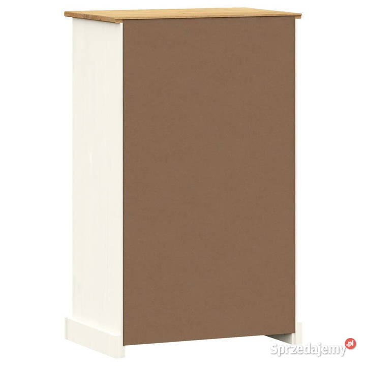 Szafka na buty VIGO 60x35x96 biała lite drewno Warszawa