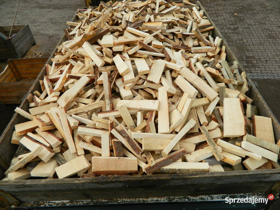 Opał pocięta zrzyna sosnowa drewno rozpałka Opał podlaskie Baciki Bliższe