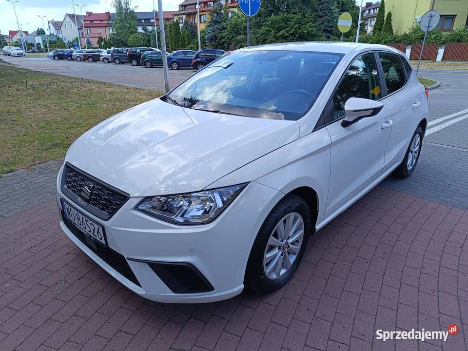 Seat ibiza 2021r benzyna idealny nieuszkodzony Ostrołęka