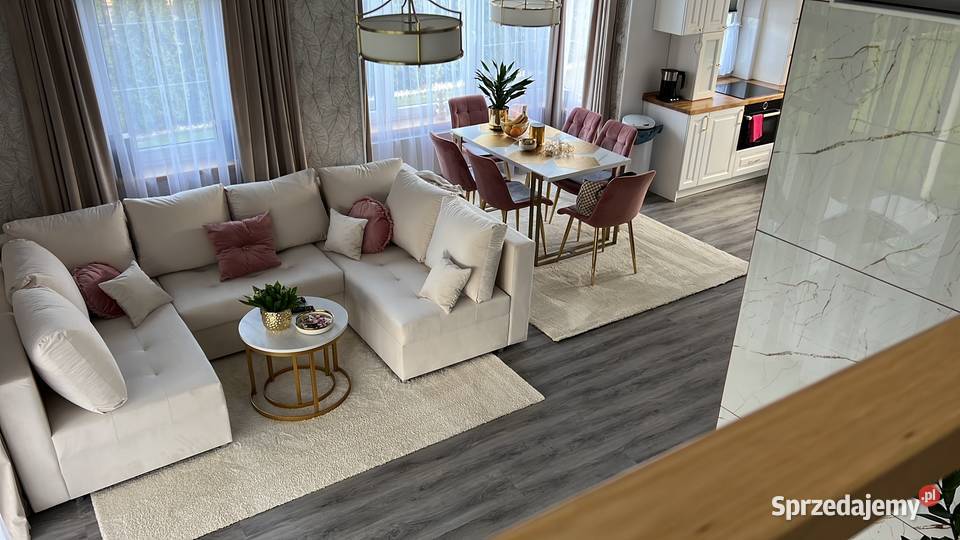 Duży i wygodny Narożnik PRINCE sofa funkcja tkanina Olszewnica Stara sprzedam