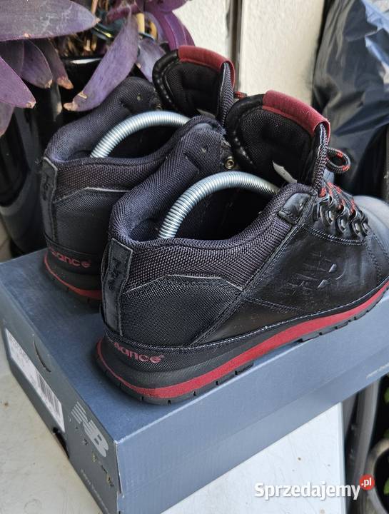 Buty balance 754 czarno czerwone 42 skórzane New Balance mazowieckie Konstancin-Jeziorna
