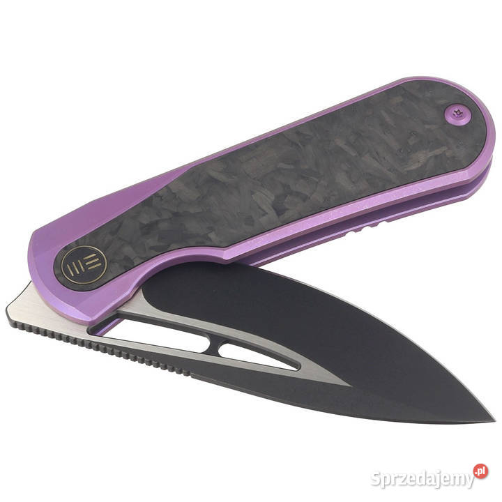 Nóż składany WE Knife Baloo Purple Titanium