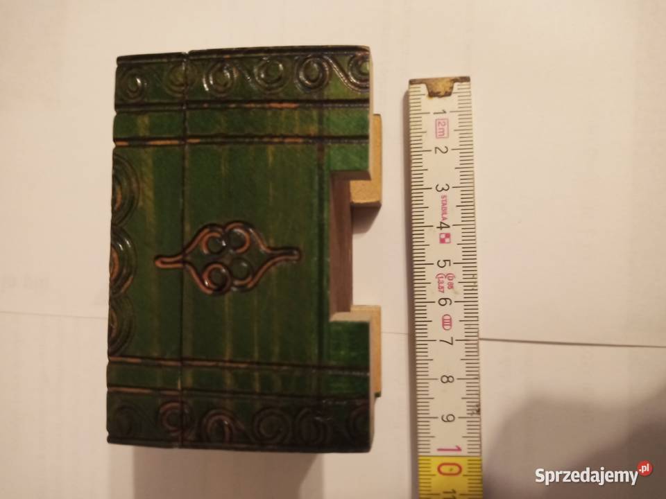 Szkatułka drewniana PRL Pozostałe Szczecinek