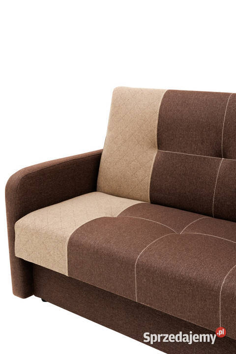 Wersalka Tapicerowana Brązowa AGA