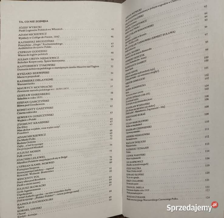 Bez tej miłości nie można żyć antologia Warszawa