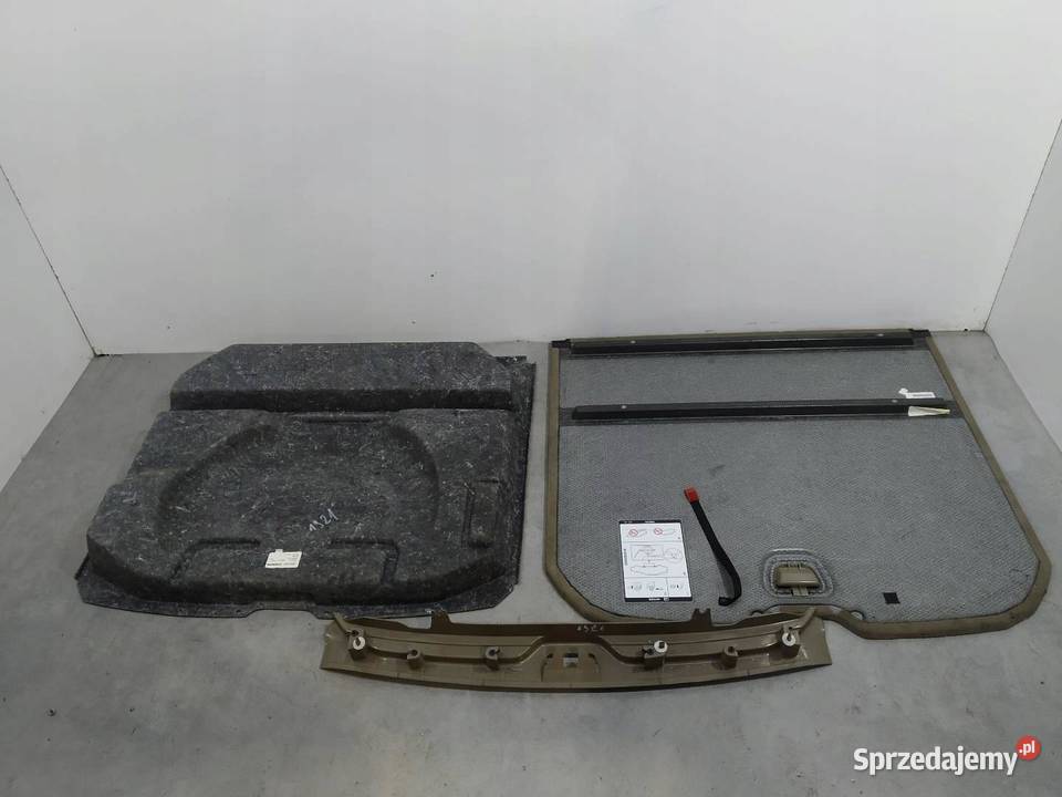 PODŁOGA BAGAŻNIKA WYKŁADZINA DYWAN OSŁONA PASA