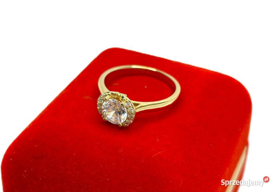 Nowy Złoty Pierścionek pr 585 266g R12 Zegarki i Biżuteria