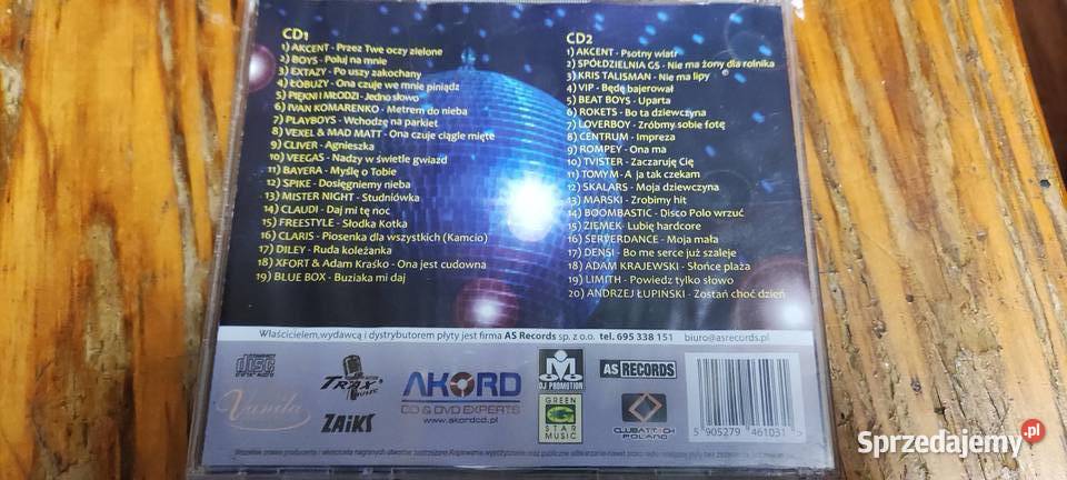 Najlepsze hity disco polo 2 cd Gliwice