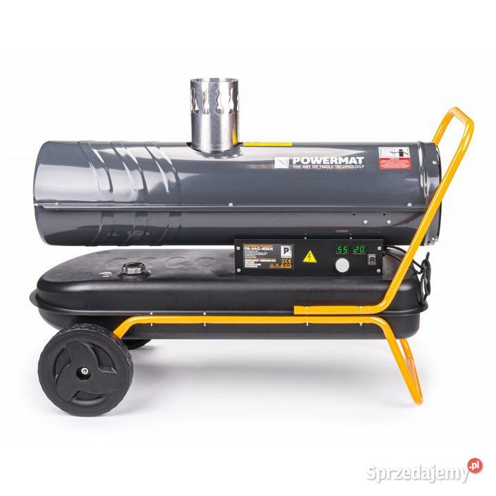 Nagrzewnica olejowa z kominem dmuchawa Ostrołęka