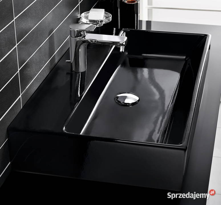 Umywalka VilleroyBosch czarna Tarnów